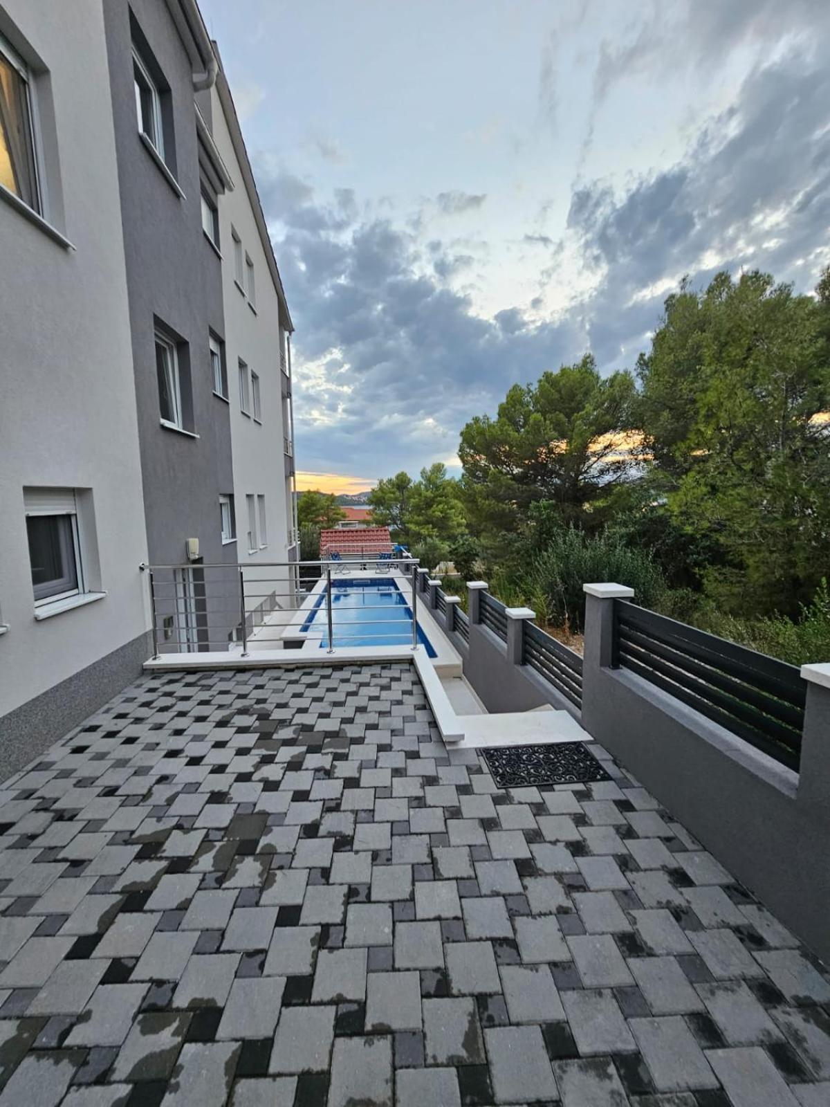 Villa Botic Trogir Bagian luar foto