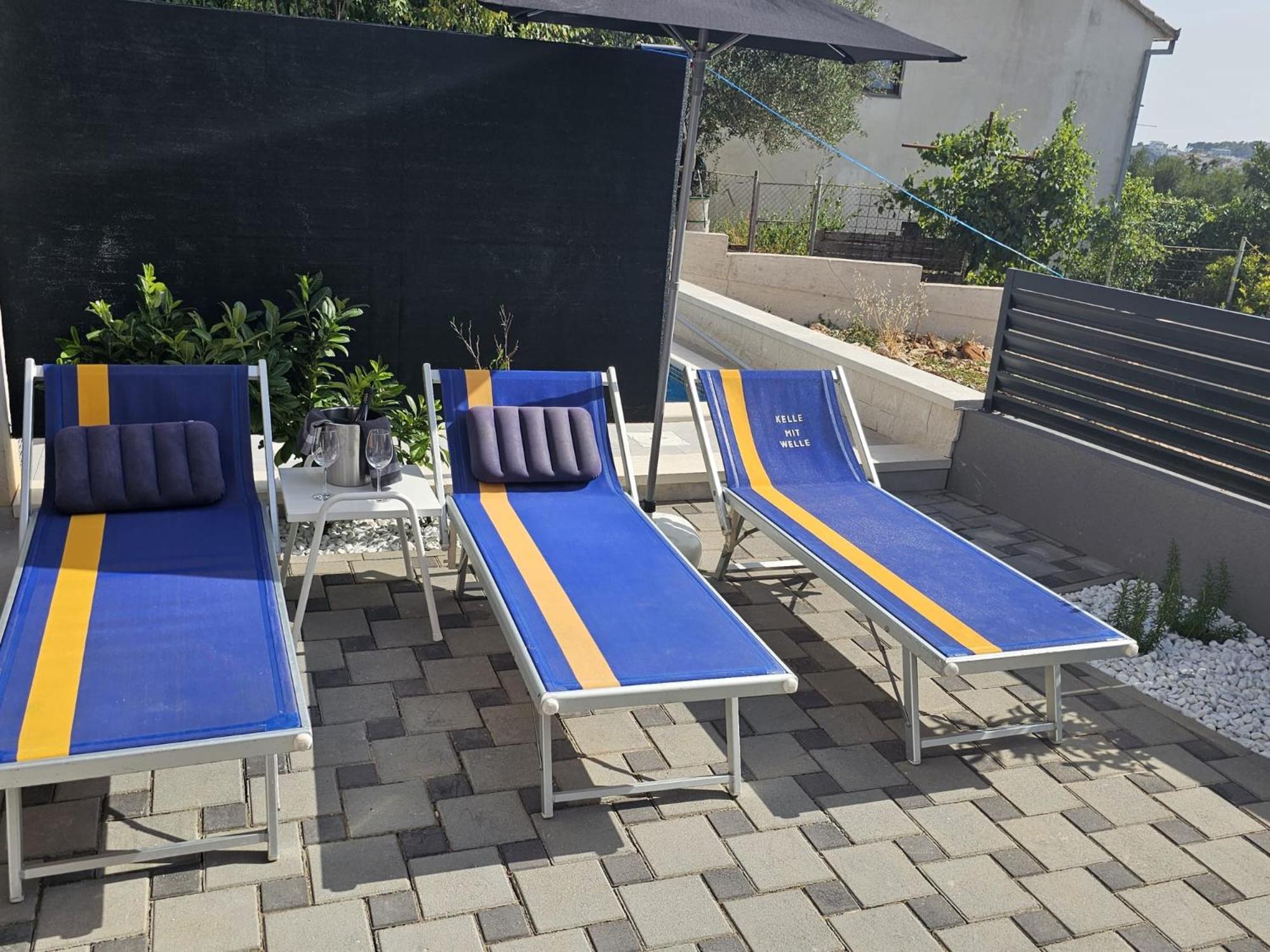 Villa Botic Trogir Bagian luar foto