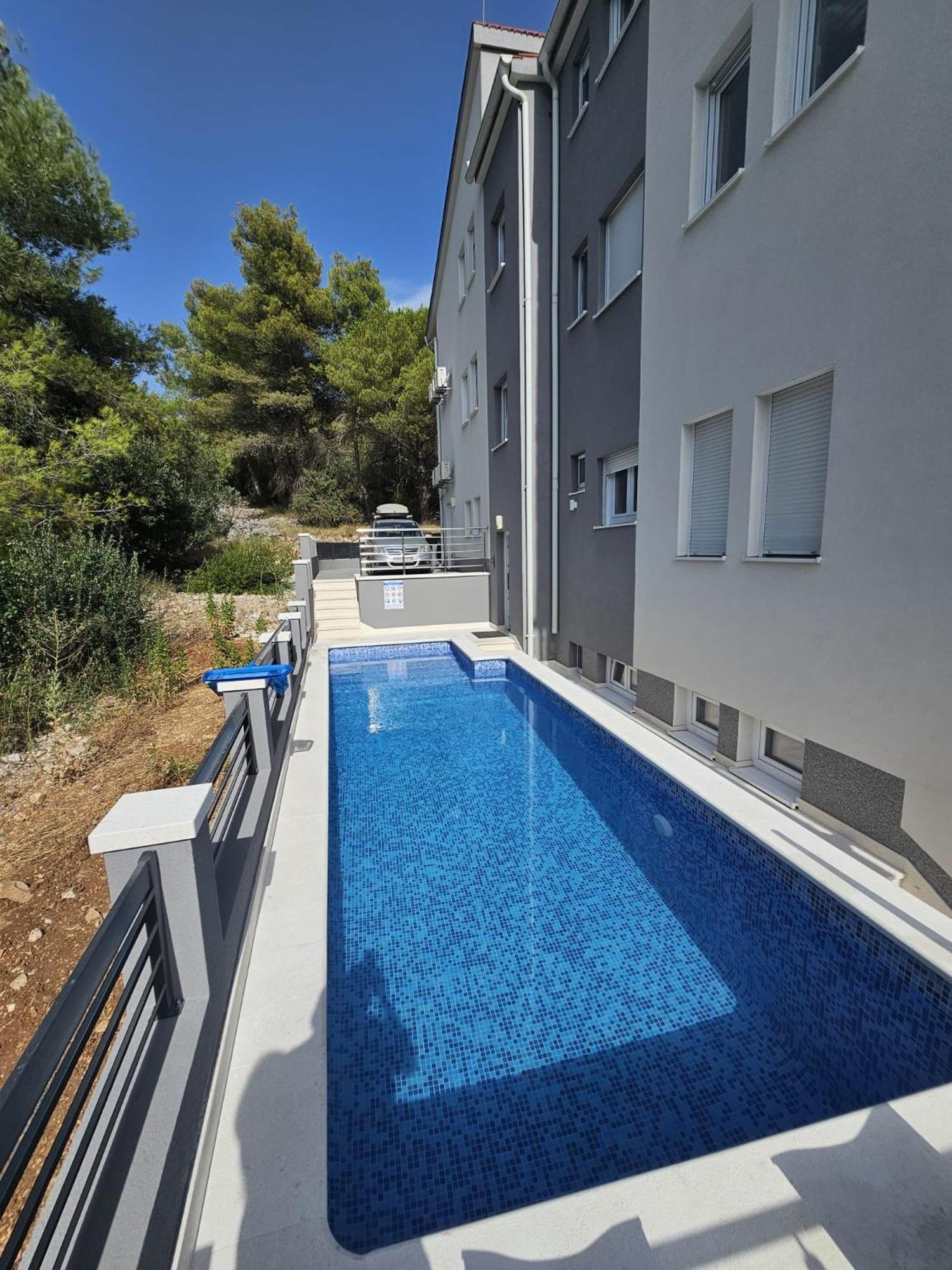 Villa Botic Trogir Bagian luar foto