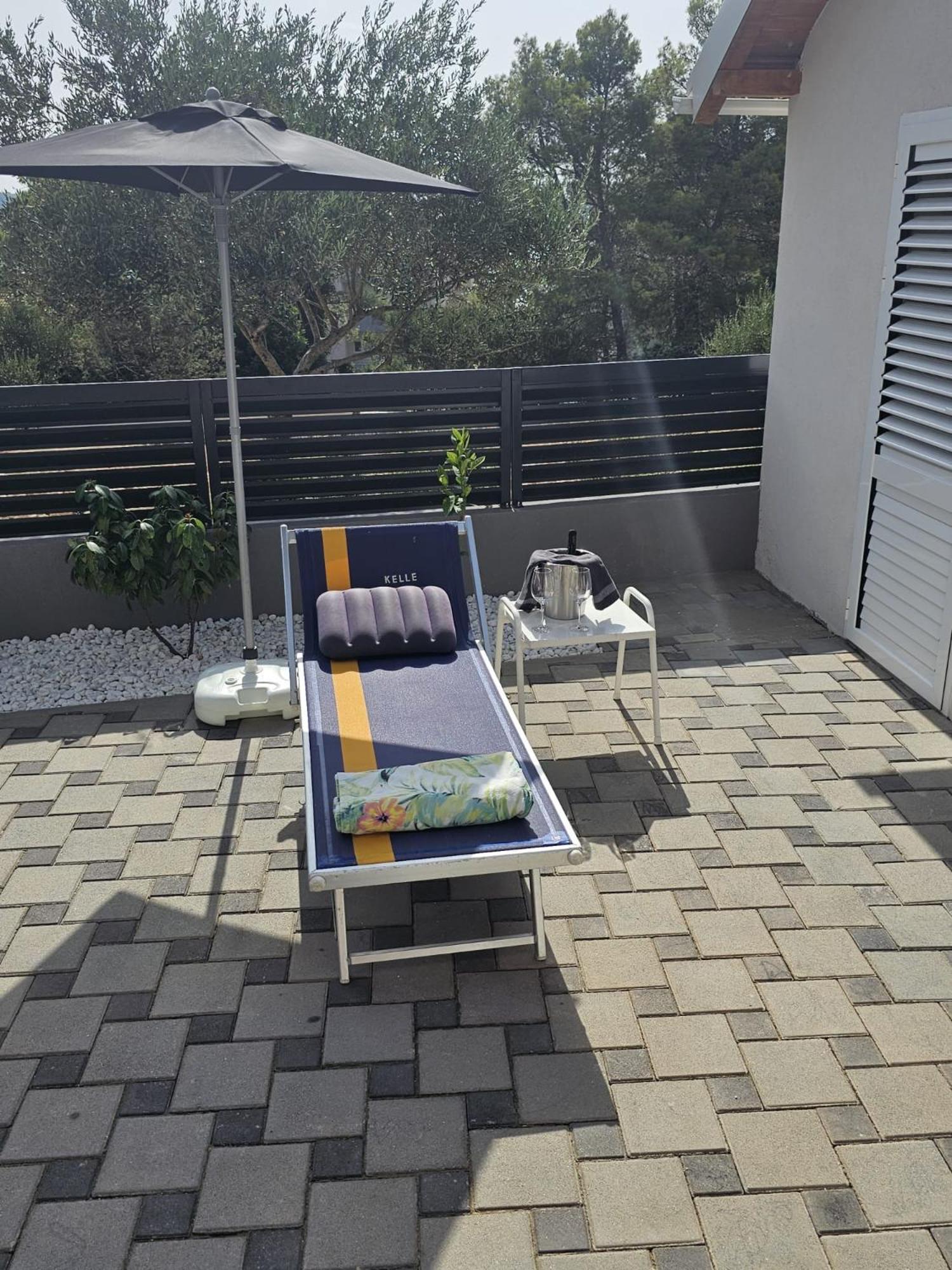 Villa Botic Trogir Bagian luar foto