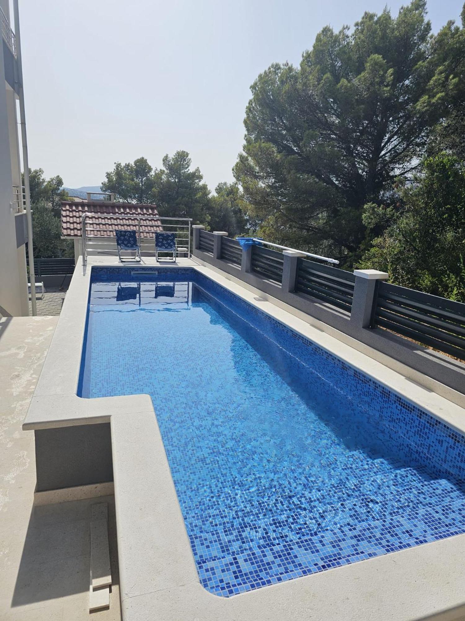 Villa Botic Trogir Bagian luar foto